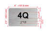 APT# 4Q SILVER Hpd Sign