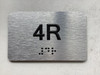 APT# 4R SILVER Compliance Sign