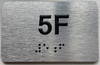APT# 5F SILVER Sign