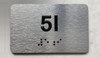 APT# 5I SILVER Compliance Sign