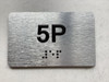 APT# 5P SILVER Safety Sign