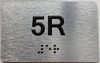 APT# 5R SILVER Sign