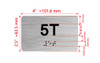 APT# 5T SILVER Hpd Sign