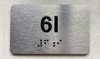 APT# 6I SILVER Compliance Sign