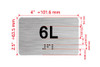 APT# 6L SILVER Hpd Sign