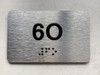 APT# 6O SILVER Compliance Sign