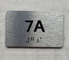 APT# 7A SILVER Compliance Sign