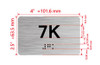 APT# 7K SILVER Hpd Sign