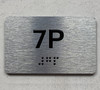 APT# 7P SILVER Ada Sign