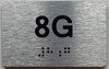 APT# 8G SILVER Sign