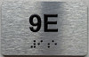 APT# 9E SILVER Sign
