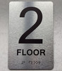 2 FLOOR Safety Sign
