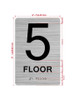 5 FLOOR Hpd Sign