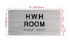 HWH ROOM ADA SIGN