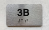 APT# 3B Safety Sign