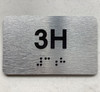 APT# 3H Safety Sign