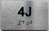 APT# 4J Sign