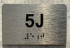 APT# 5J Safety Sign