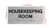The Housekeeping Room Hpd Sign