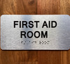 The First Aid Room Safety Sign