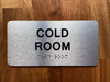 The Cold Room Compliance Sign