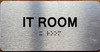 It Room Sign