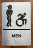 Men Accessible Sign