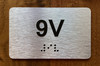 Apartment Number 9U Ada Sign
