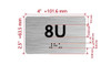 Apartment Number 8U Hpd Sign