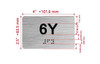 Apartment Number 6Y Hpd Sign