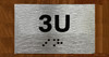 Apartment Number 4U Safety Sign