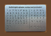 ADA Braille English Alphabet, Number And Punctuation Ada Sign