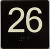 26 Sign with Raised Letters Sign