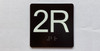 2R Elevator Jamb Plate Safety Sign