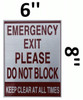 EXIT SIGNS