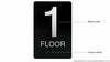 Floor Number Sign -1ST Floor Sign,