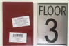 FLOOR 3 SIGN -Delicato line