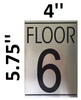 FLOOR NUMBER SIGNS