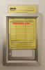 SIGNS Elevator inspection visits frame 6 X