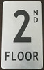 SIGNS FLOOR NUMBER SIGN -