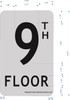 9TH Floor Sign