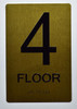HOTEL DIRECTIONAL SIGN 4TH FLOOR