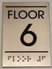 FLOOR NUMBER SIGNS