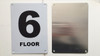 FLOOR NUMBER SIGNS