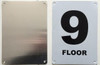 FLOOR NUMBER SIGNS