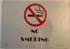 SIGNS No Smoking (Aluminum Sign)