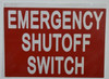 EMERGENCY SIGNS