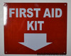 SIGNS FIRST AID KIT SIGN- Reflective !!!