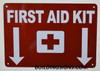 SIGNS FIRST AID KIT SIGN- Reflective !!!