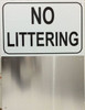 RECYCLE RULES SIGNS